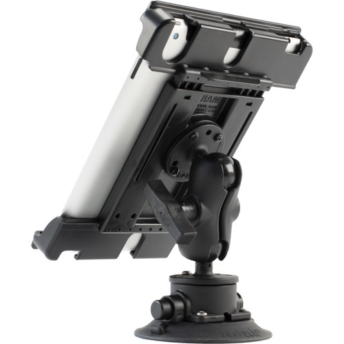 Tablet Cradle Mount Extreme Edition - iPad mini 1-4 / 200mm tablets with CASE - Picture 3 of 9