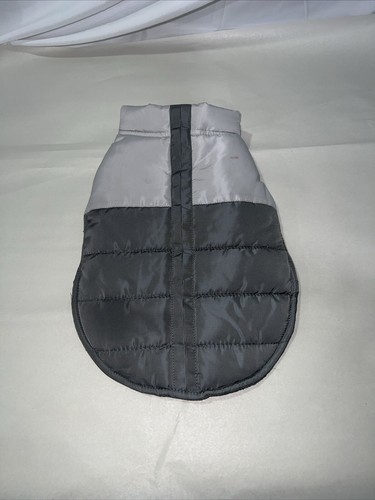 Sonoma Goods For Life® Color Block Pet Puffer Jacket - Gray - Small