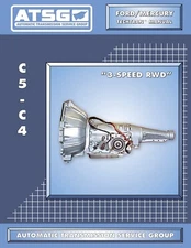 C4 ATSG Rebuild Manual C5 Ford Mercury Transmission Service Overhaul Book