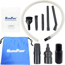 MaximalPower 8PC Mini Vacuum Attachment Tool Kit for Bissell Miele Shark w/ bag