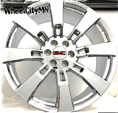 Chrome CK375 Wheel 22x9 - Fits Cadillac Escalade, Chevy Tahoe, GMC Yukon - 6x139.7 Bolt Pattern - OE Wheels