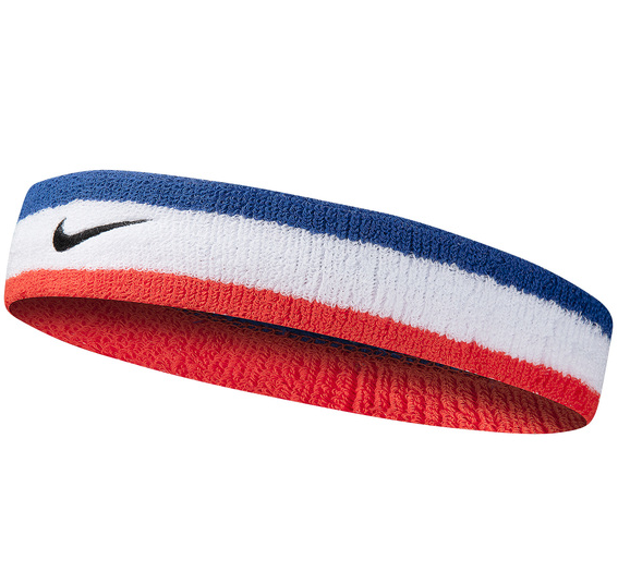 Nike Air Swoosh Headband Sweatband Men's/Women's Red/White/Blue