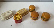 Vintage 1989-90 Mcdonalds Changeable Transforming Toys Lot Of 6