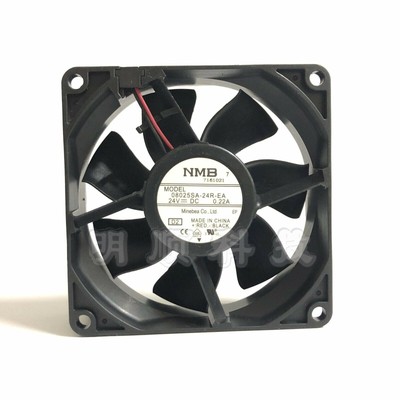 1PC 08025SA-24R-EA 24V 0.22A 8025 8CM 2-wire mute #T4