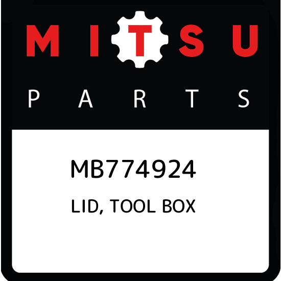 MB774924 Mitsubishi Lid, tool box MB774924, New Genuine OEM Part 