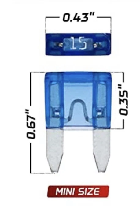 120 Assorted Car Truck Mini Fuse White Mark   - Image 4 of 4