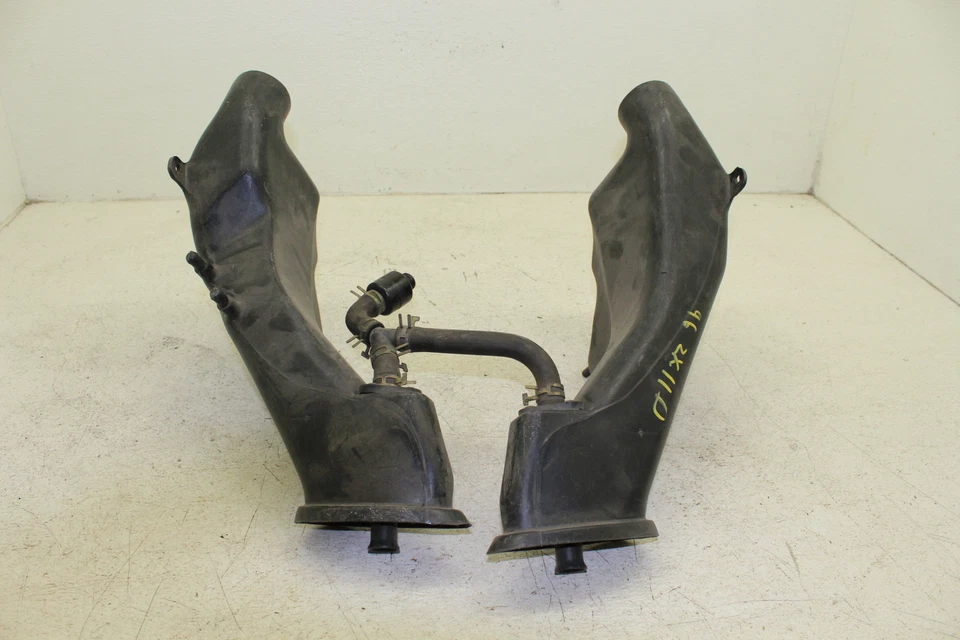 1996-2001 KAWASAKI NINJA ZX11D RAM AIR INTAKES DUCTS SNORKELS TUBES H4 - Image 4 of 4