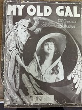 B 11x14 Various Decades Sheet Music 4-pack