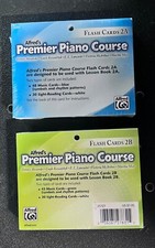 Alfred's Premier Piano Course Flash Cards 2A 2B Sets