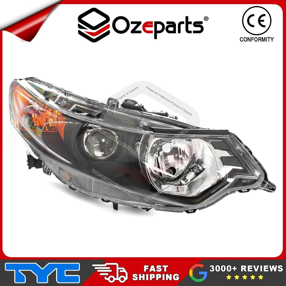 Set / Pair LH+RH Head Light Non Xenon For Honda Accord Euro CU Series 1 08~11 - image 4 of 4