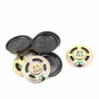<!--F#f_0-->10 Pcs 36mm 8 Ohm 0.5W Metal External Magnetic Speaker Loudspeaker Gold Tone<!--F/-->