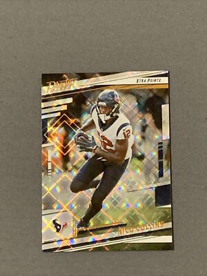 2022 Panini Prestige Nico Collins Xtra Points Astral Holo 118 Houston 