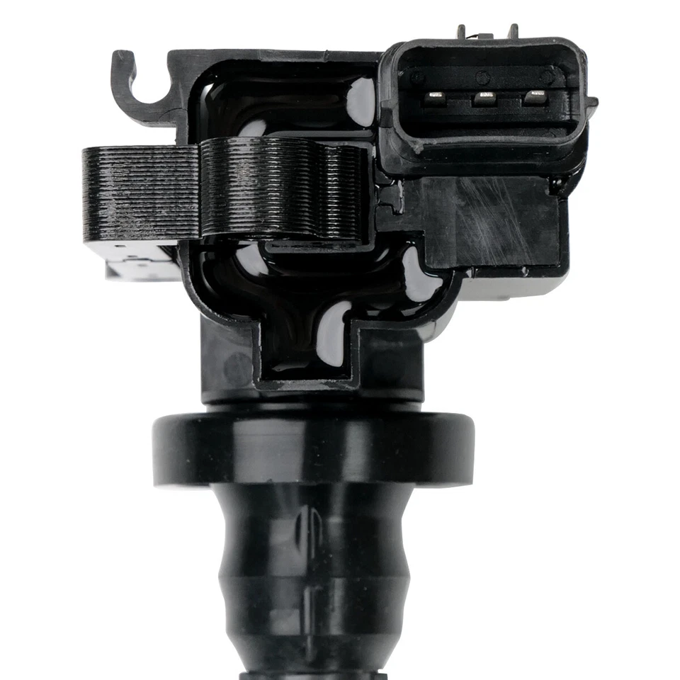 2X Ignition Coil + 4X Spark Plugs + Wire for Mitsubishi Eclipse Lancer Galant L4 Foto 4 de 4