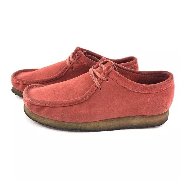 Coral suede best sale wallabee