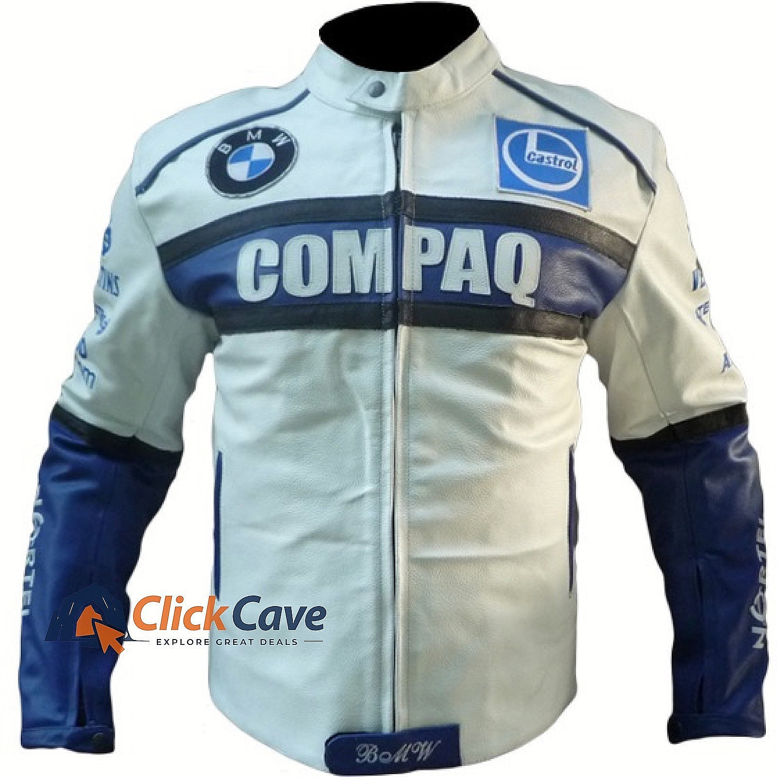 Giacca in pelle BMW Compaq Classic Racing foto 4