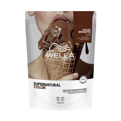 WELLA Supernatural Color 5/75 CACAO Brunette Haarfarbe 120G