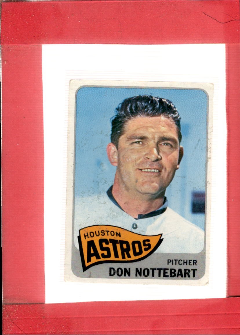 1965 Topps #469 Don Nottebart VG Very Good Astros ID:69625
