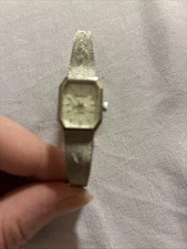 Vintage Amitron Silver Tone Ladies' Quartz Watch