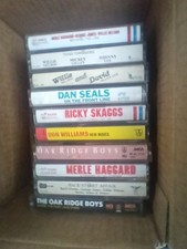 Merle Haggard George Jones Willie Nelson Cassette Tapes Lot All Tested Working