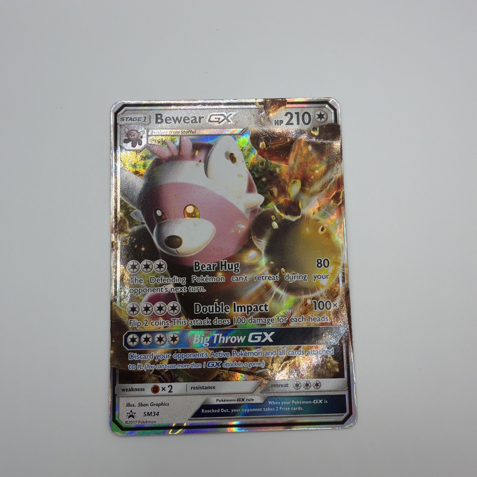 Bewear GX - Promo Holo SM Promos SM34 MP 