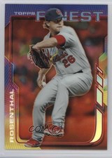 2014 Topps Finest Hot Box Orange Refractor Trevor Rosenthal #74 0l1