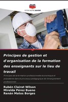 Principes De Gestion Et D'organisation De La Formation Des Enseignants Sur Le...