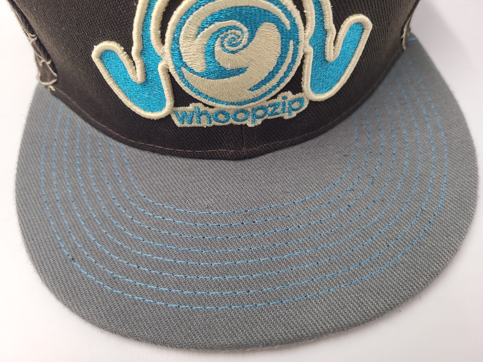 Grassroots California 420 Limited Edition Whoopzip Fitted 7 1/4 Hat Cap Brown