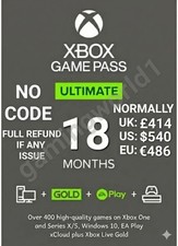 Xbox Game Pass Ultimate 18 Months 🌍 Global | Gold + EA Play | 0-2 Hour Delivery