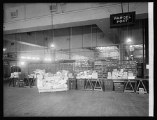 Parcel post section,City Post Ofc.,Washington,DC,District of Columbia,c1920