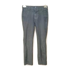 Gap Girls Sz 10 Msr 25x25 100 Cotton Grey Khaki Pants Slim Straight Regular Fit