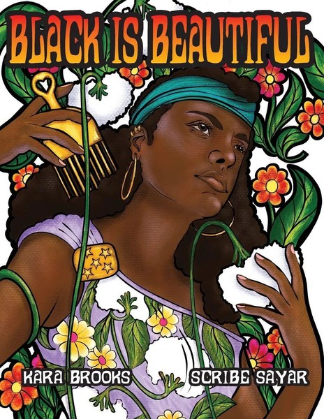 Scribe Sayar | Black Is Beautiful Coloring Book | Taschenbuch | Englisch (2019)-image