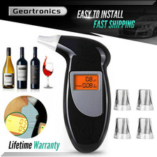 Digital LCD Breathalyzer Breath Alcohol Detector Alcohol Tester Analyzer