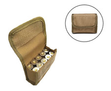 Cartouchière ceinture beige de 10 cartouches calibre 12