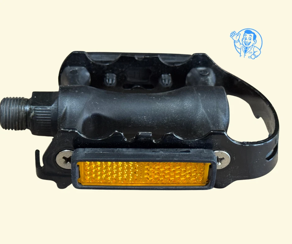 Redline Lo-Profile Platform Pedals 9/16" Black Aluminum BMX MTB New Open Box - Image 4 of 4