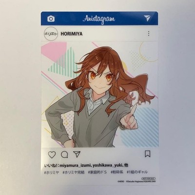 Horimiya Bonus SNS Style Clear Card Kyoko Hori
