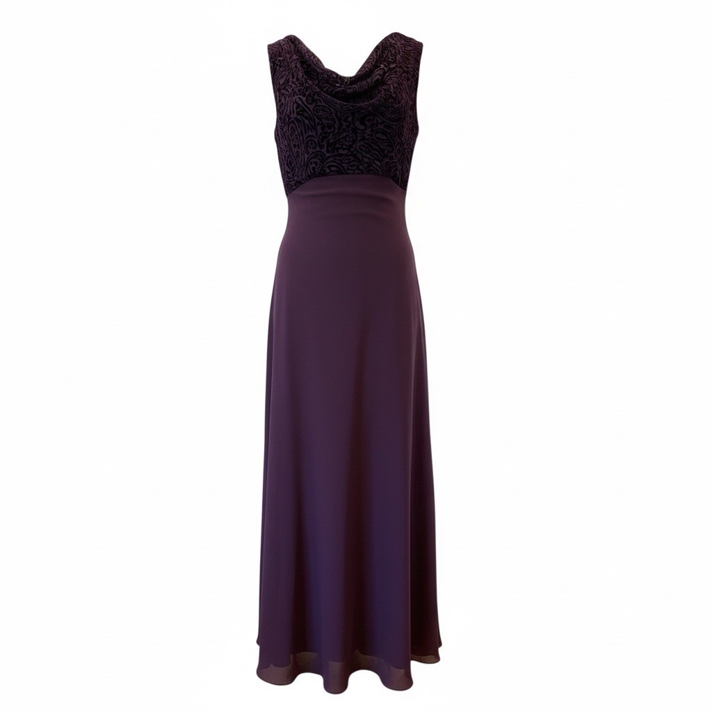 alex evenings dress purple Alex Evenings 8160532 - Long 96% Polyester, 4% Spandex Sheath Dress