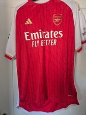 Kai Havertz Signed Arsenal 23/24 Home Shirt genuine Adults 2XL