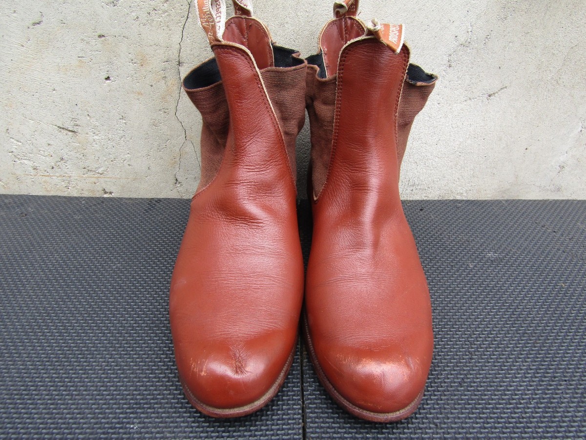 RM Williams Cuban Style Men\'s Boots Vintage R.M Williams Leatherneck. Cuban heel. | Depop main image 3