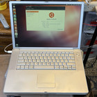 Powerbook G4 1.5 15" A1095 80Gb Hdd 512mb Working w/ Battery