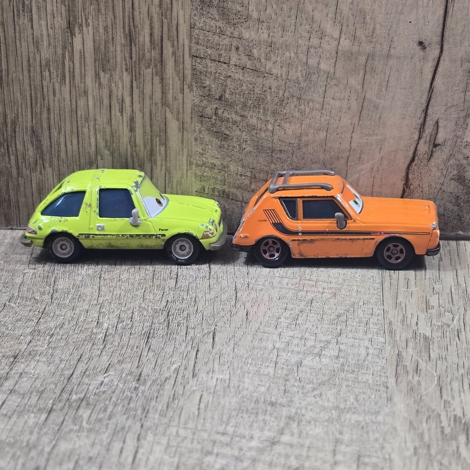 Disney Cars Grem Acer Lot Gremlin Pacer Metal Cars 2 Used | eBay