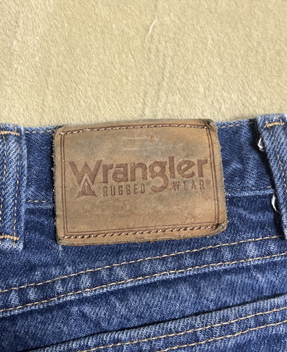 Wrangler Rugged Wear Missing Tag Damaged Mens 36x30 Blue Jeans