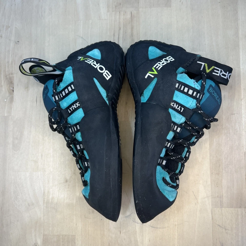 Zapatos de Escalada Lengua Acolchada Superior Cuero Lince Boreal Talla 5.5 Foto 3 de 4