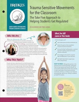 Trauma-Sensitive Movements for the Classroom : The Take Five Approach to ...