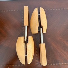 Vintage Rochester Shoe Tree Co. No. 4 Mohawk Men's Wooden Shoe Stretchers MCM