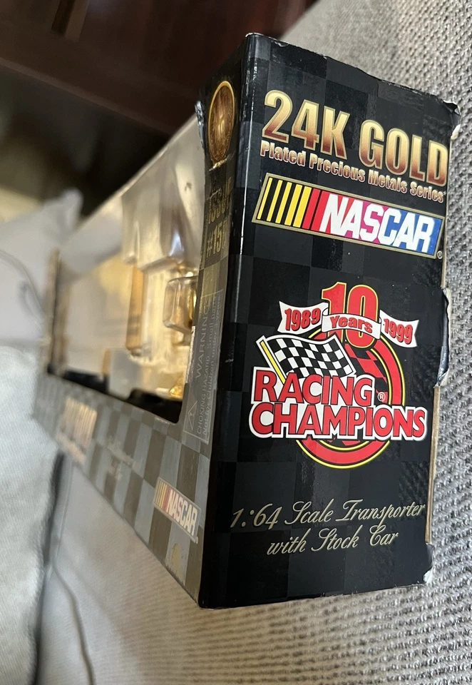 Racing Champions 1989/1999 24K G Plated Precious Metals Series Issue #15G Chevy - Image 3 of 4