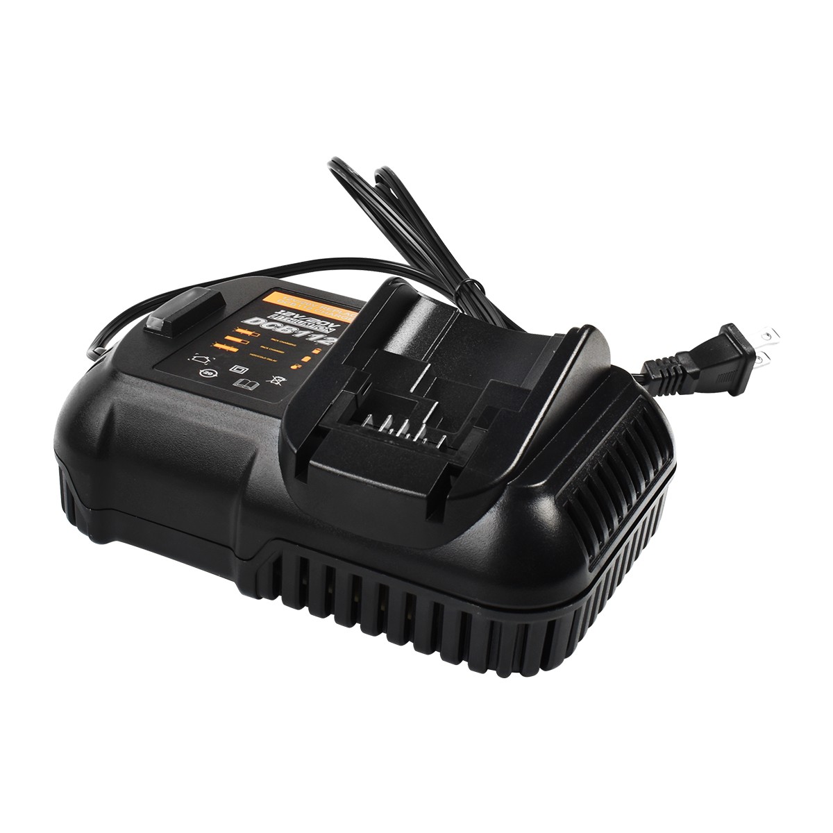20V 6Ah Battery & Charger For DeWalt – Compatible With DCB200, DCB201, DCB203, DCB204, DCB205, DCB206, N123283, N123282