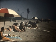 Beach Vacation Mexico 1960 Boat Trip Ships Boardwalk 8mm Film Reel Home Movie