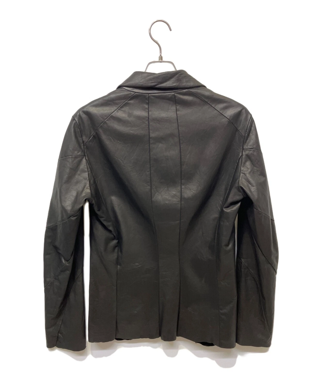 NO,NO,YES! Leather Jacket Made in Japan Men's Size S Black - product detail image 8