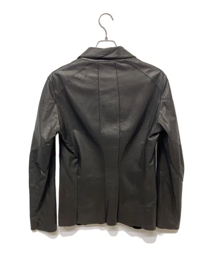 NO,NO,YES! Leather Jacket Made in Japan Men's Size S Black image 8