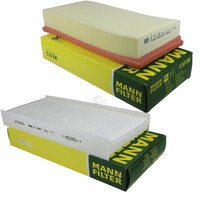 MANN-FILTER Filtersatz Innenraumfilter Luftfilter FüR CitroëN Jumpy Peugeot